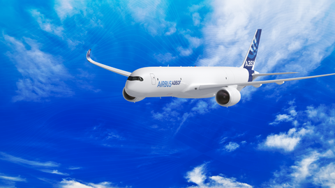 A350F flying