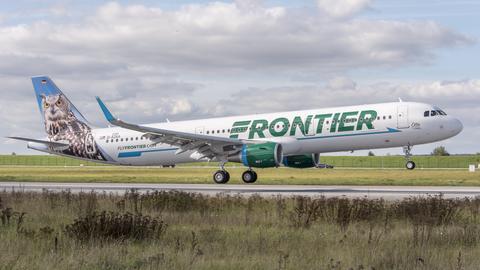 Frontier Airlines aircraft