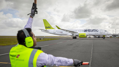 A220-300 AirBaltic © AIRBUS 2019 - Photo by O. DALE