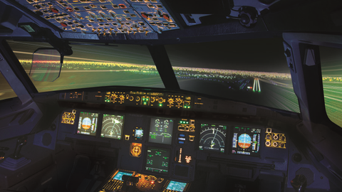 A320 cockpit