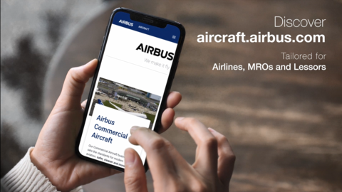 A new website for Airbus: aircraft.airbus.com