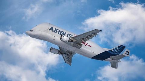 Beluga Transport in the air