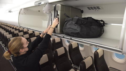 Swiss International Air Lines A320neo Airspace cabin