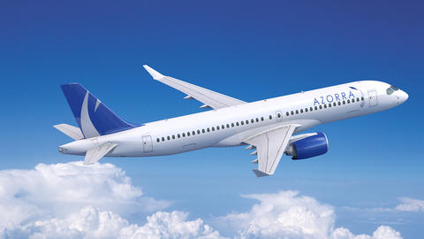 A220-300 Azorra rendering