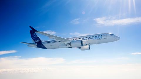 A220-300-in-flight-sunny-sky