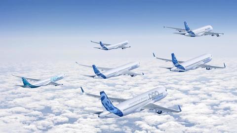 A350 Airspace take off