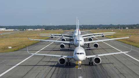 Airbus-family-flight-formation
