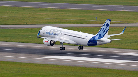 A320 Neo Landing