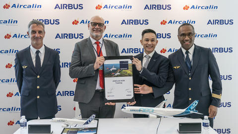 Aircalin signs contract for pilot training at AATC in Singapore