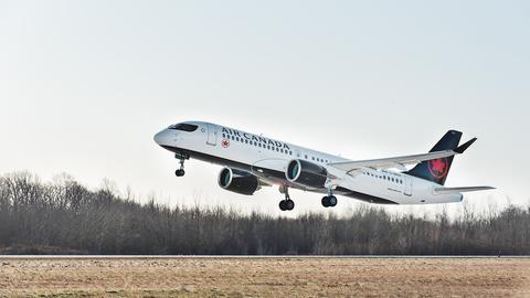 Aircanada a220-300-takes-off 