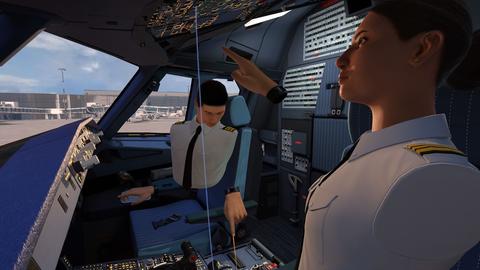Cockpit Simulation VPT Airbus