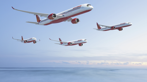Tata-owned Air India fleet