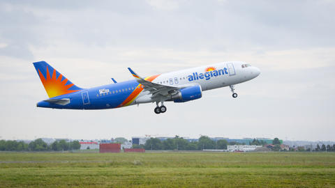A320neo Allegiant Air MSN7664 take off
