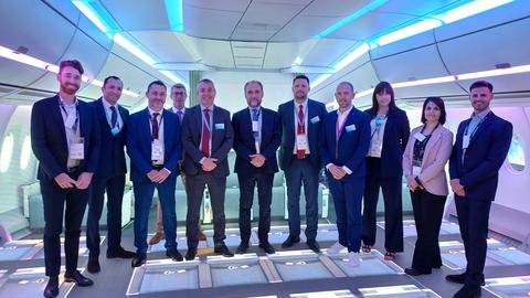 ITA A350 cabin retrofit deal team
