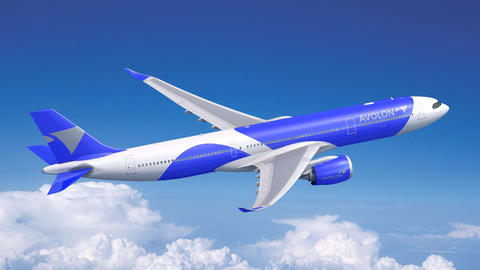 Avolon A330neo flying