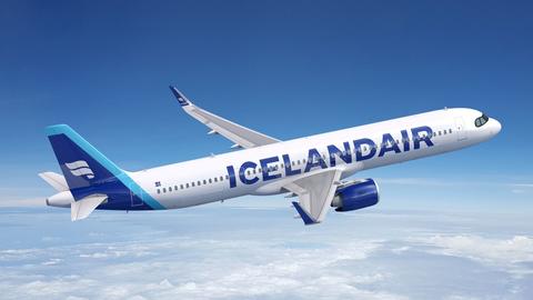 Icelandair A321XLR render