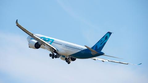 A330-900 taking off