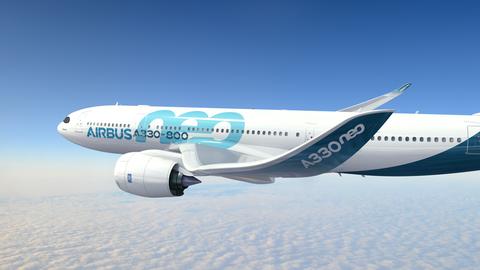 A330neo in-flight