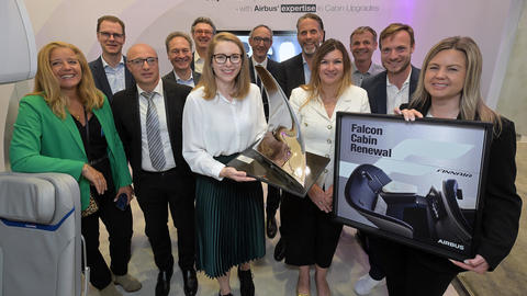 Finnair celebrates collaboration with Airbus during AIX 2024