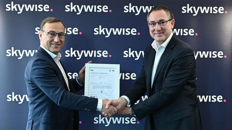 Skywise certification ISO 27001 ceremony