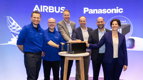 Airbus and Panasonic Avionics to co-develop the future Connected Aircraft platform
