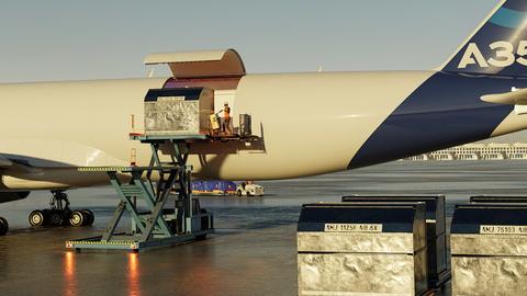 A350F door rendering