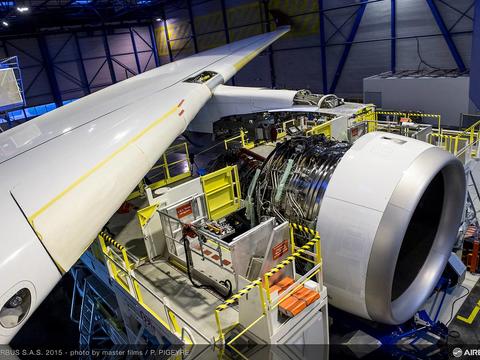 A350-900 engine fitting