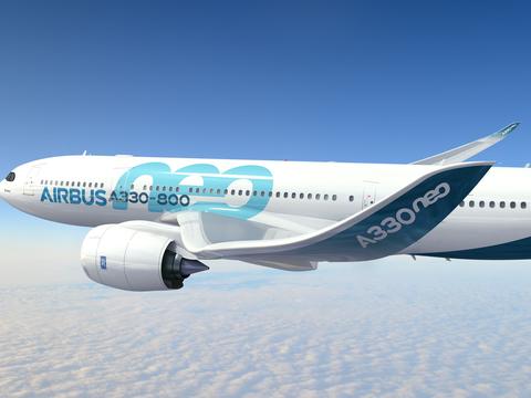 A330neo in-flight