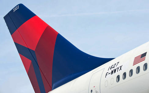 A330-300 Delta airlines tail