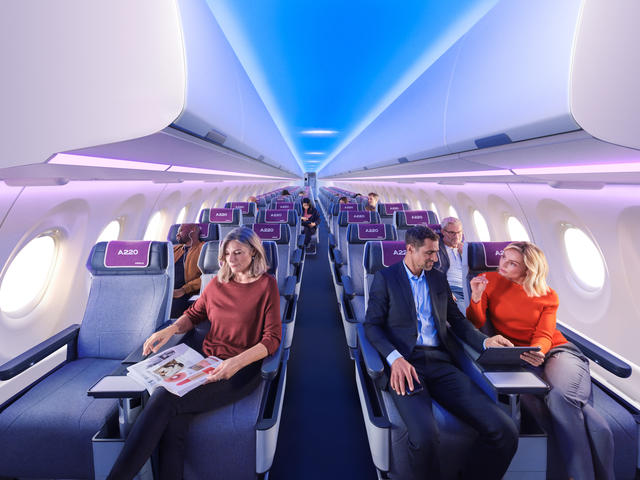 A220 Airspace cabin