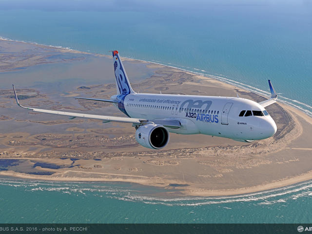 A320neo take off
