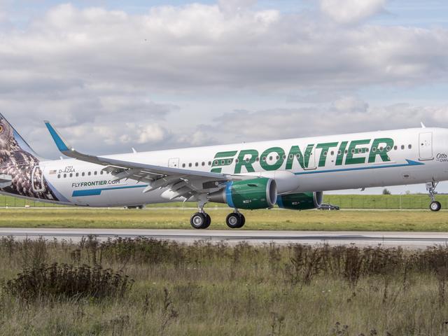 Frontier Airlines aircraft