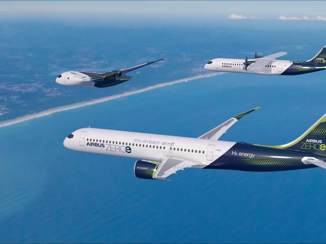 Airbus Zero Emission Patrol Flight