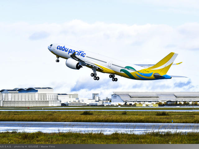 First A330neo delivery to Cebu Pacific on lease from Avolon