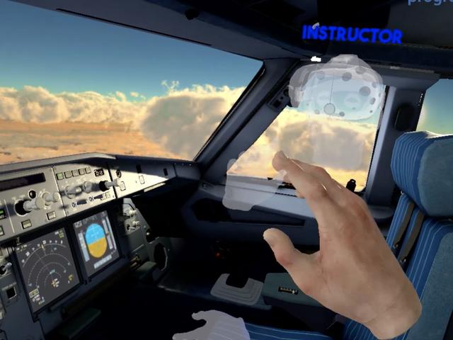 VR Flight Trainer with Instructor