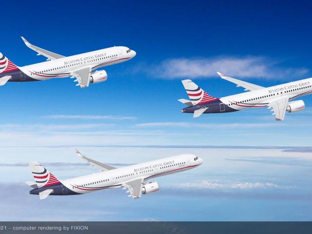ACG A220-300, A320neo, A321XLR rendering