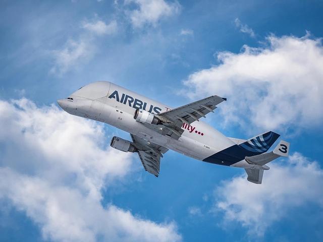 Beluga Transport in the air
