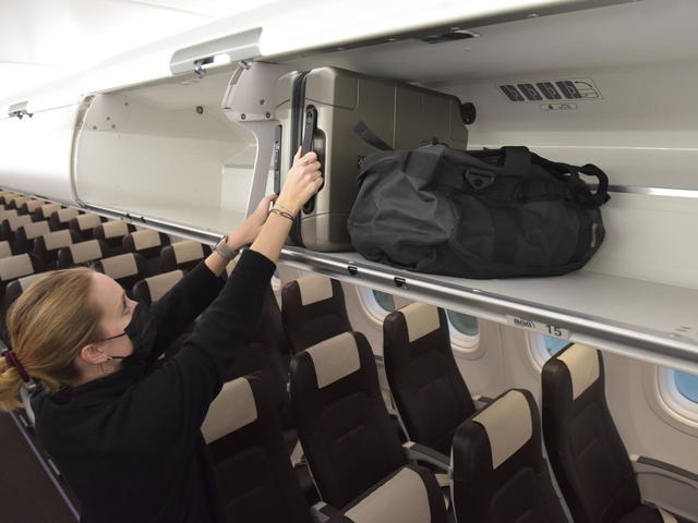 Swiss International Air Lines A320neo Airspace cabin