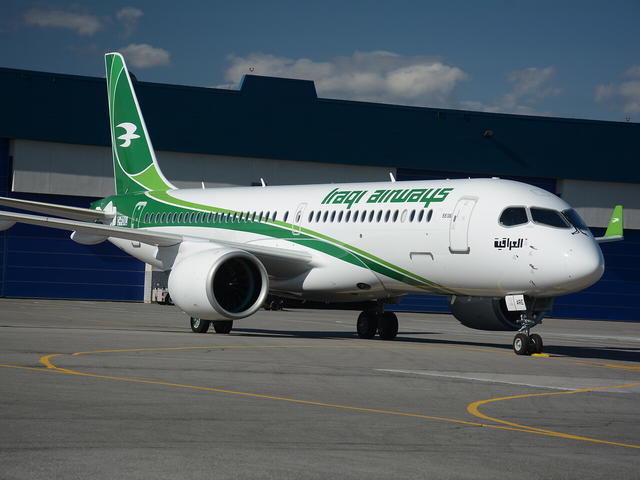 Iraqui Airways first A220