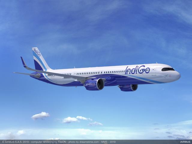 A320neo Indigo MSN8077 landing