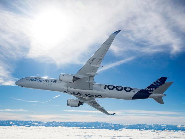 A350-1000 at the Singapore Airshow 2022