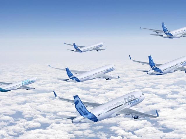 A350 Airspace take off