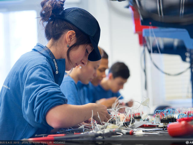 lycée airbus apprentice