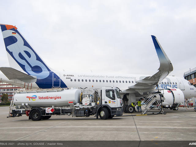 A319neo SAF - refueling