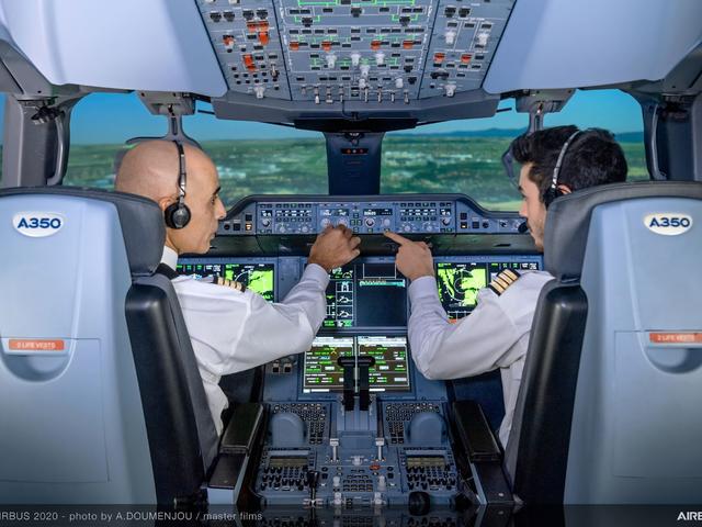 pilots in training