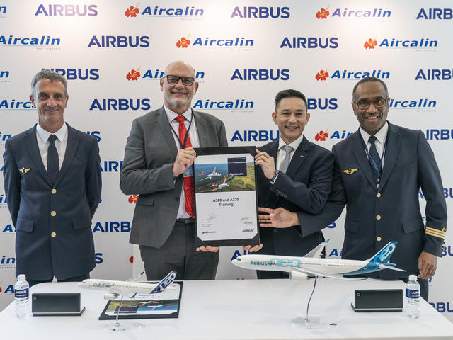 Aircalin signs contract for pilot training at AATC in Singapore