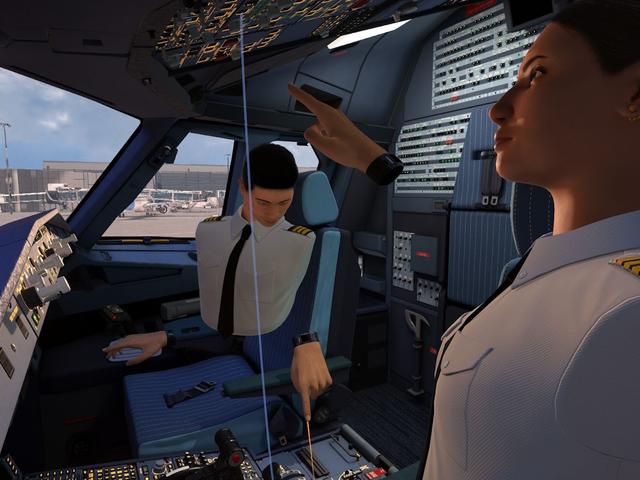 Cockpit Simulation VPT Airbus