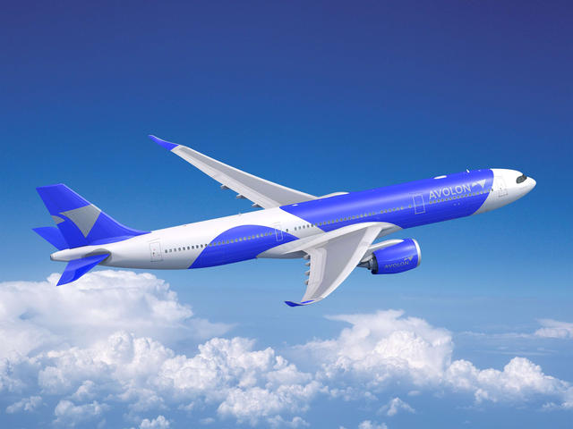 Avolon A330neo flying