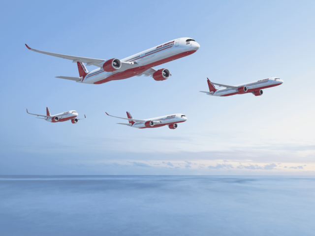 Air India Airbus fleet flying