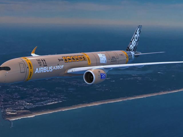 A350F rendered in the winning livery revealed at Paris Airshow 2023